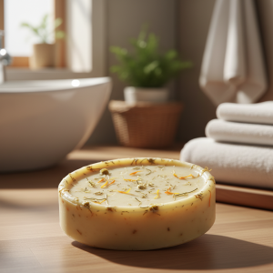 Jabón Calmante de Manzanilla y Caléndula