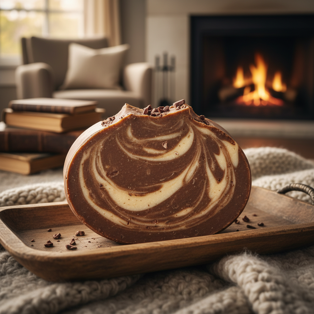 Jabón Nutritivo de Cacao y Vainilla